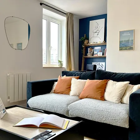 Le Mailleraye - Calme - Hypercentre Lägenhet *